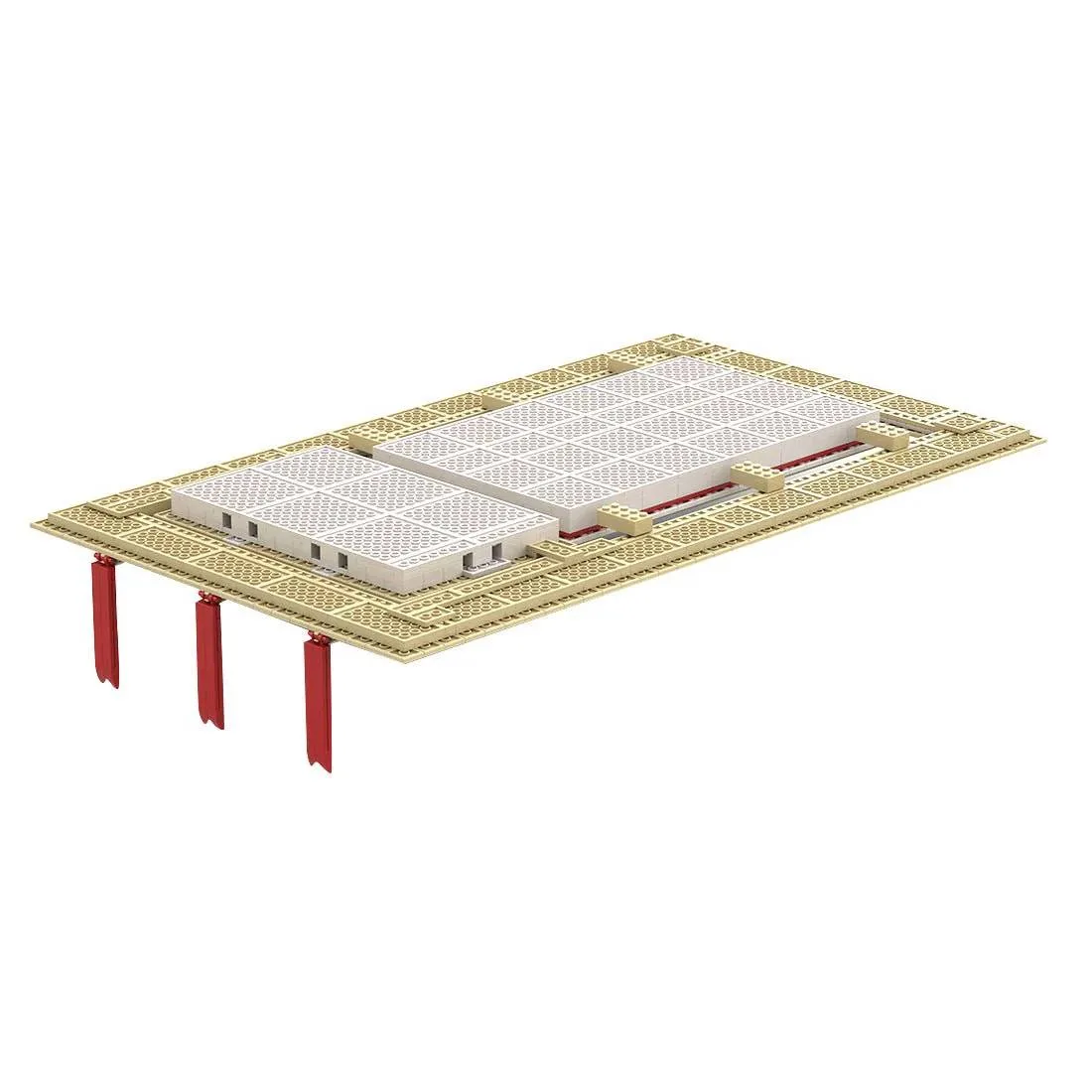 LesDiy Module 4 pour Château de Temple Romain Antique (LESDIY-3592503) - prix | Brick Broker