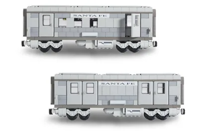 LEGO 10025 Voitures Santa Fe - Ensemble I (wagon postal ou à bagages) - prix | Brick Broker