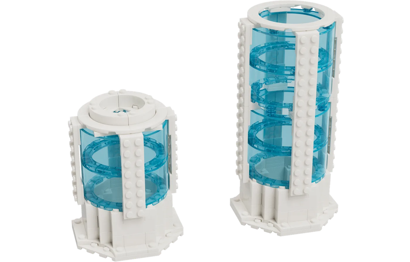 LEGO 1 x Vase à fleurs personnalisable (à construire court OU grand) (EG00159-1) - prix | Brick Broker