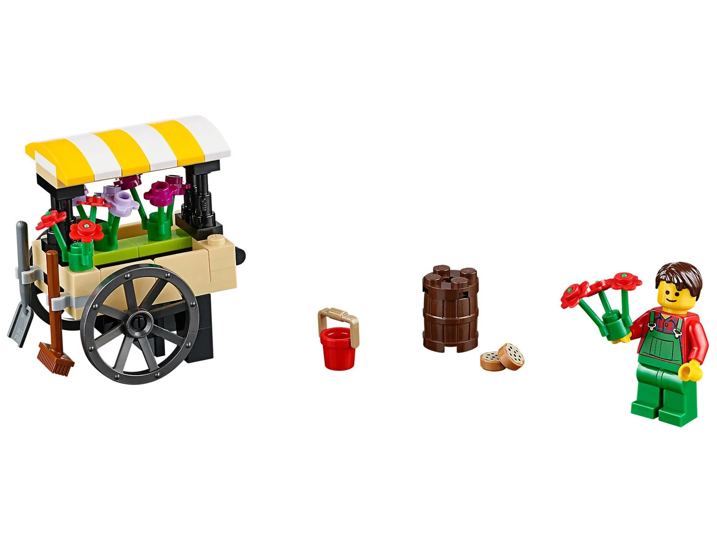 LEGO 40140 Chariot à fleurs - prix et où acheter | Brick Broker