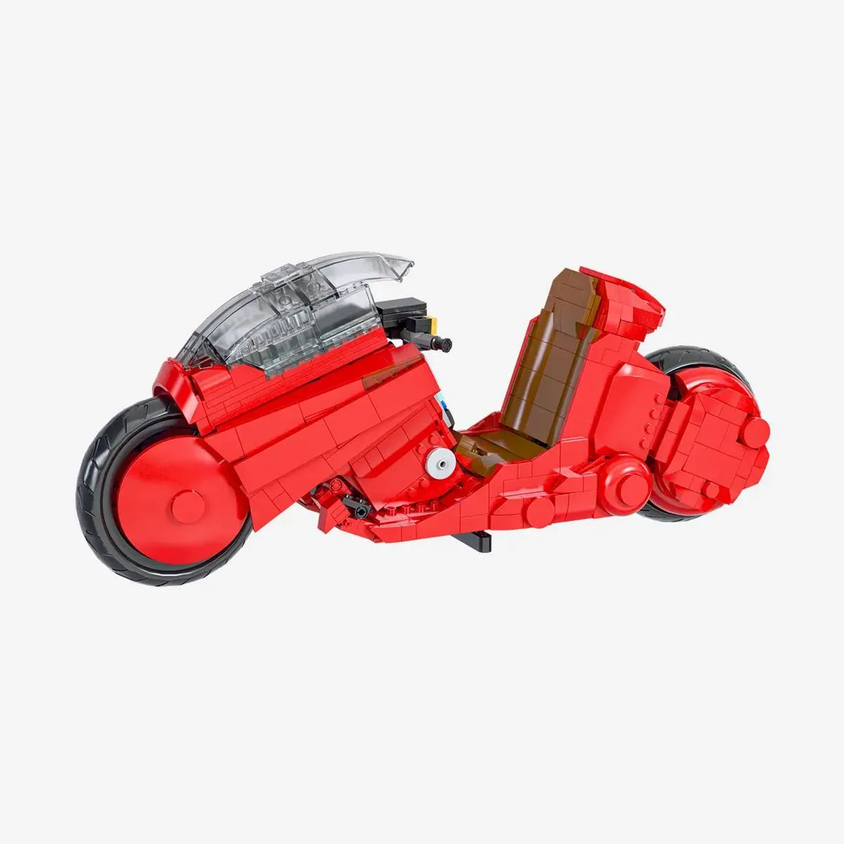 BlueBrixx Moto rouge futuriste (BB-109894) - prix | Brick Broker