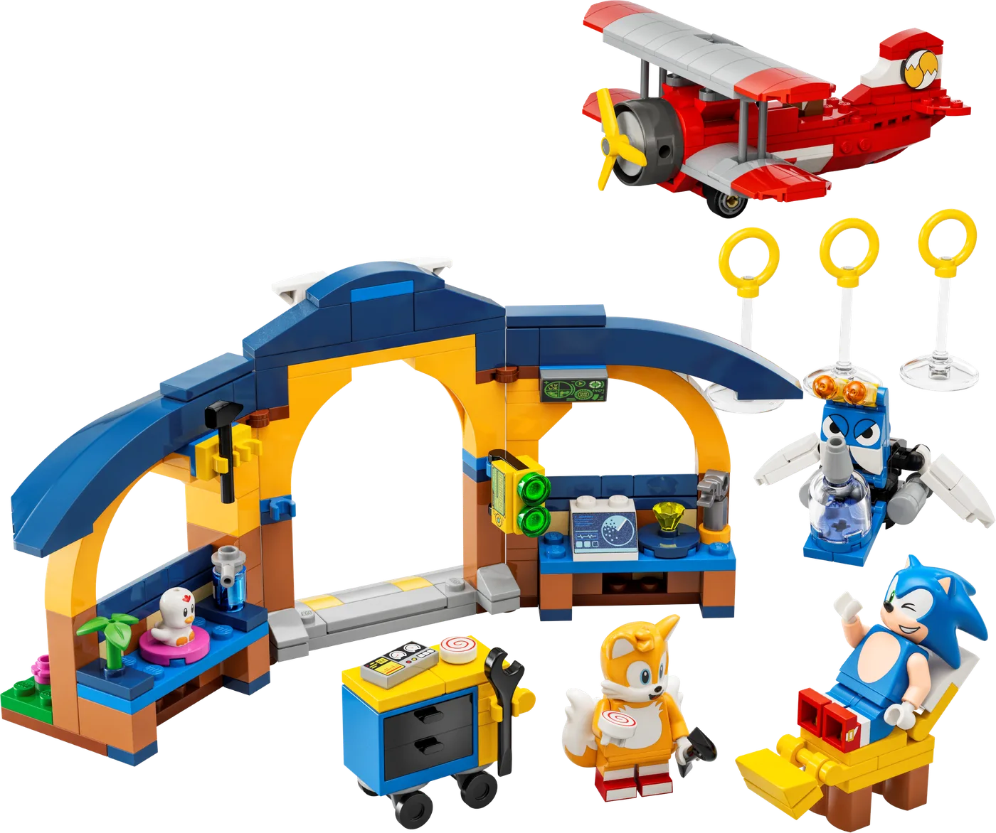 LEGO 76991 L'atelier de Tails et l'avion Tornado - prix | Brick Broker