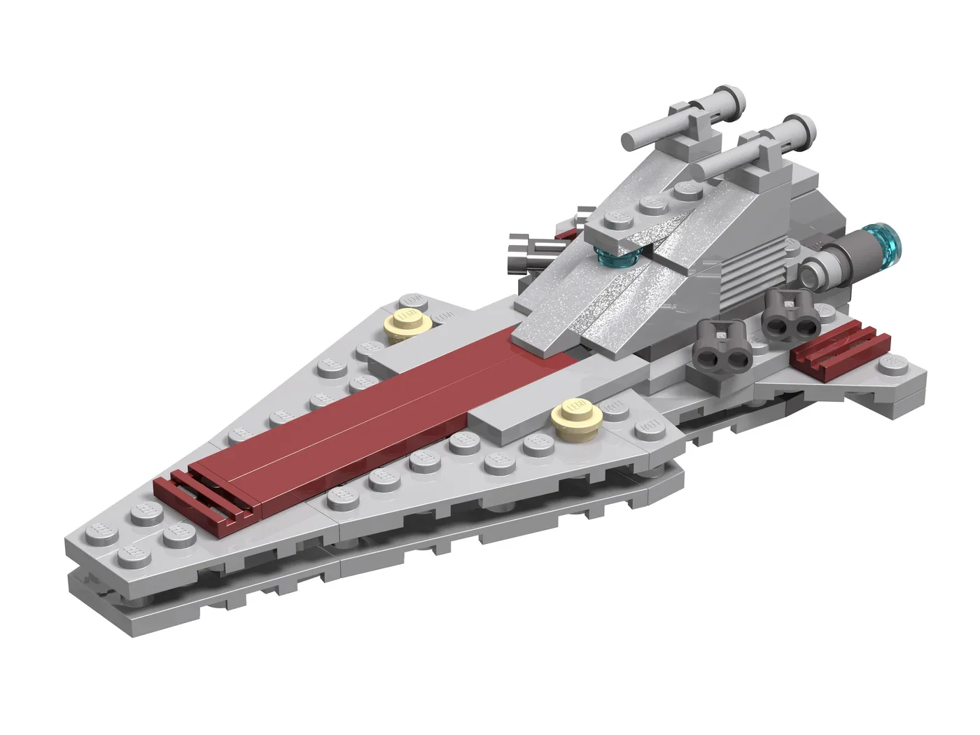 LEGO 20007 Croiseur d'Attaque de la République - prix | Brick Broker
