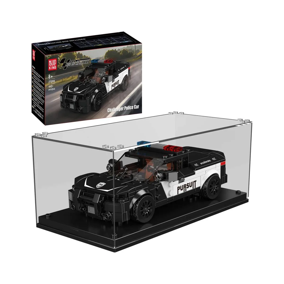 Mould King Voiture de police Challenger (MOU-27098) - prix | Brick Broker