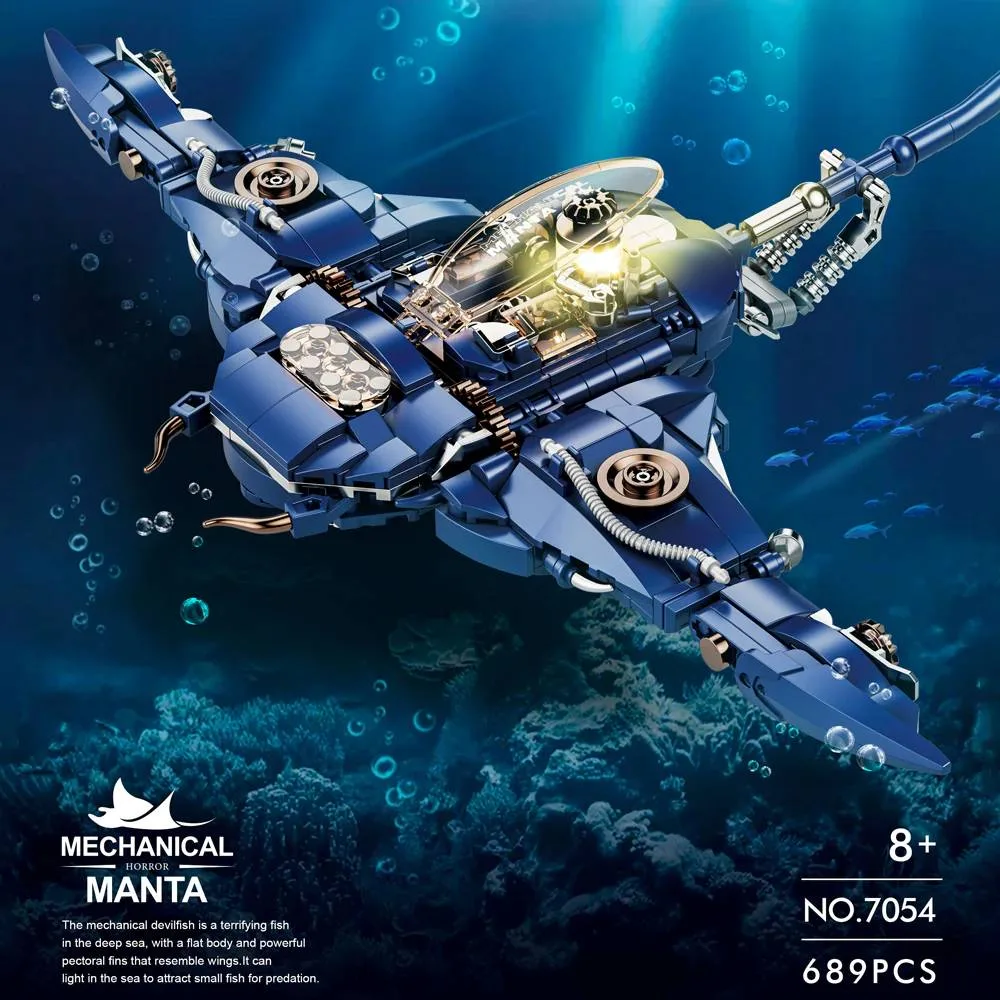 DK Mechanical Manta (DK-7054) - prix et où acheter | Brick Broker