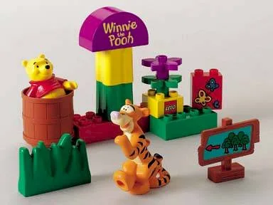 LEGO 2983 Pooh et Tigger jouent à cache-cache - prix | Brick Broker