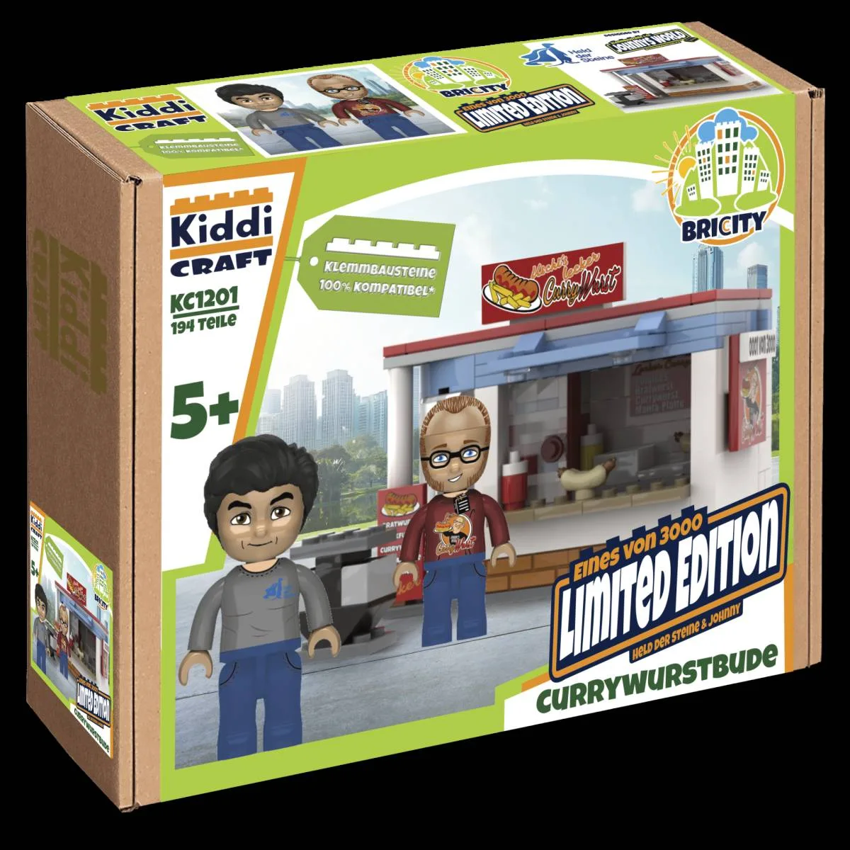 Kiddicraft Stand de Currywurst - Ensemble de supporters limité (KID-KC1201) - prix | Brick Broker