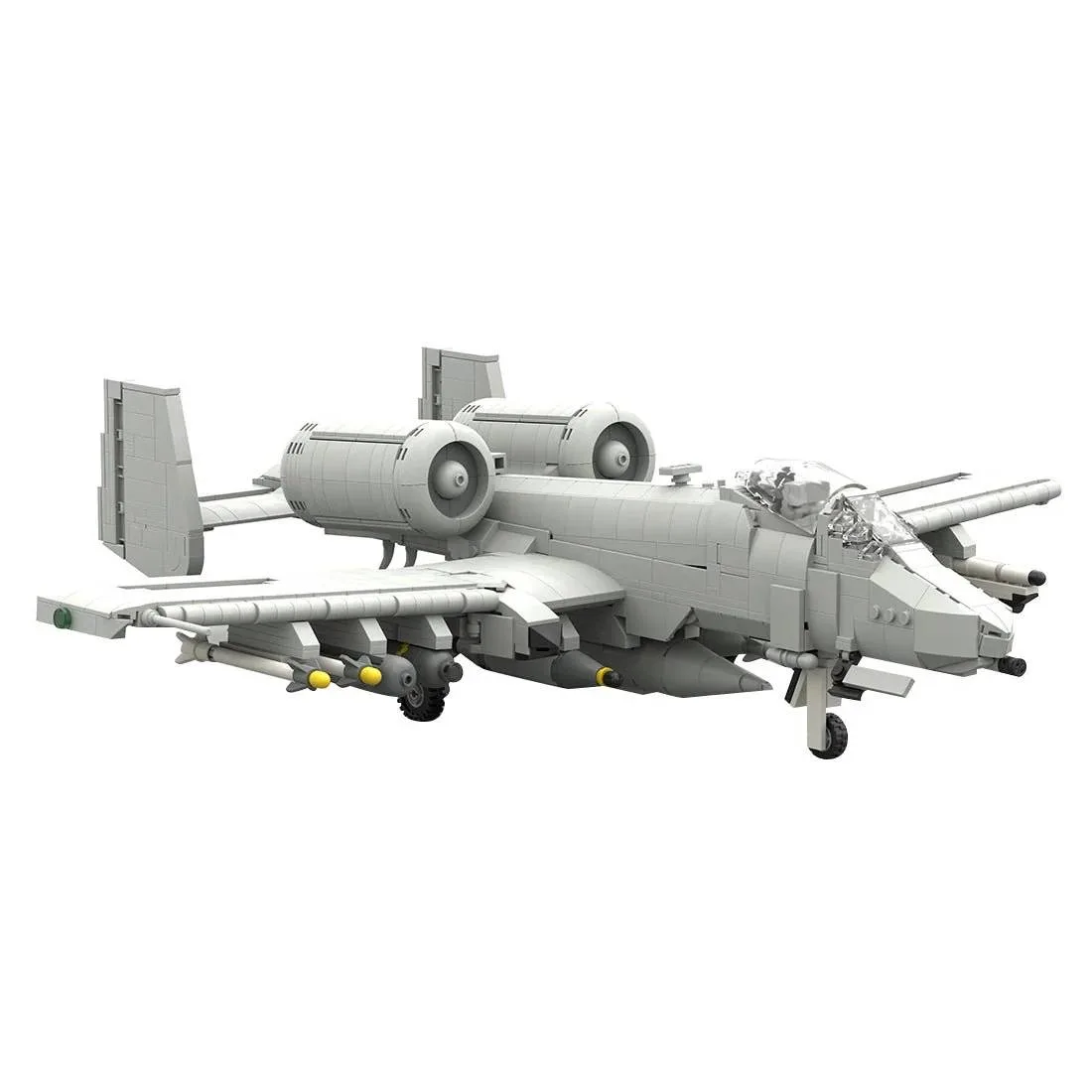 LesDiy Avion d'attaque militaire A-10 (Gris) (LESDIY-3588417) - prix | Brick Broker