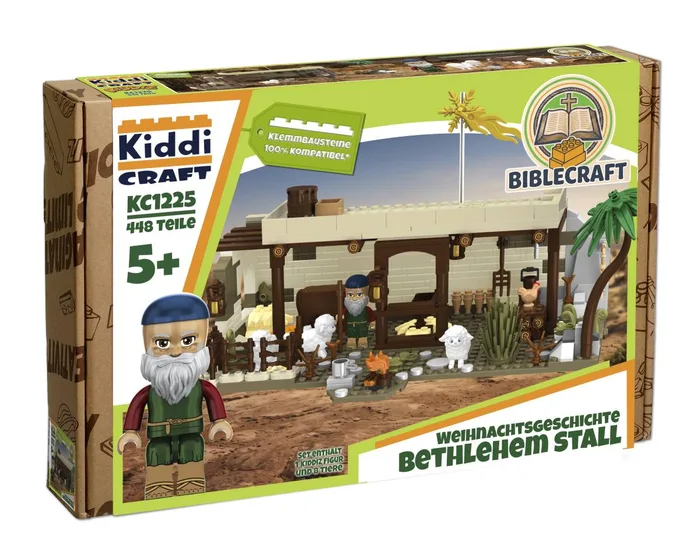 Kiddicraft Étable de Bethléem (KID-KC1225) - prix | Brick Broker