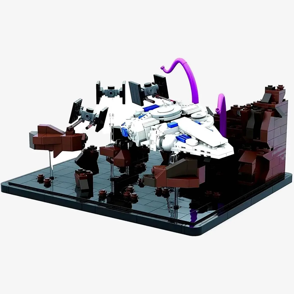 BlueBrixx Poursuite spatiale (BB-105793) - prix | Brick Broker