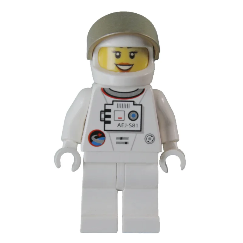 Astronaut - White Torso and Legs, Gold Visor,… — minifigurine LEGO | Brick Broker