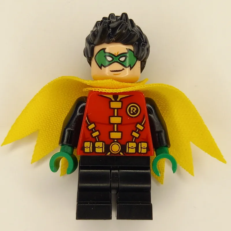 Robin, Green Eyemask, Yellow Utility Belt, Sh… — minifigurine LEGO | Brick Broker