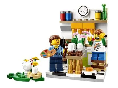 LEGO 40121 Peinture d'Œufs de Pâques - prix | Brick Broker