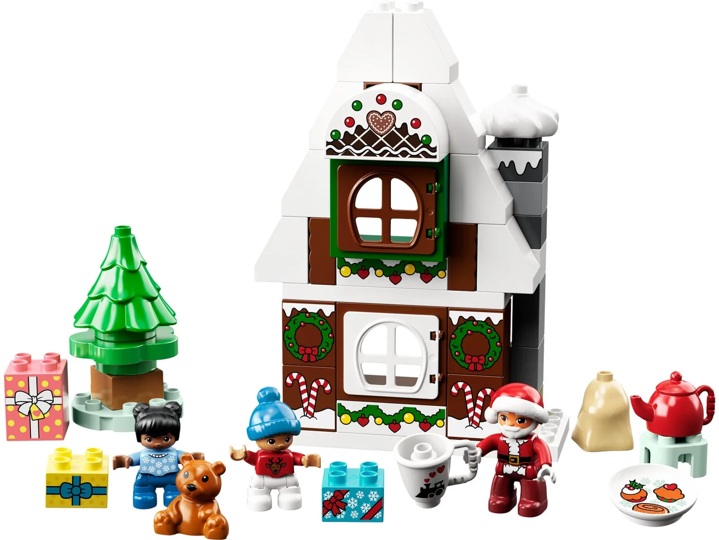 LEGO 10976 La maison en pain d'épices du Père Noël - prix | Brick Broker