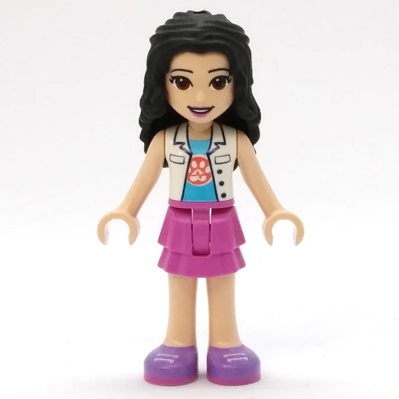 Emma - White Coat, Dark Pink Skirt — dans quels sets LEGO ? (fig-012080) | Brick Broker