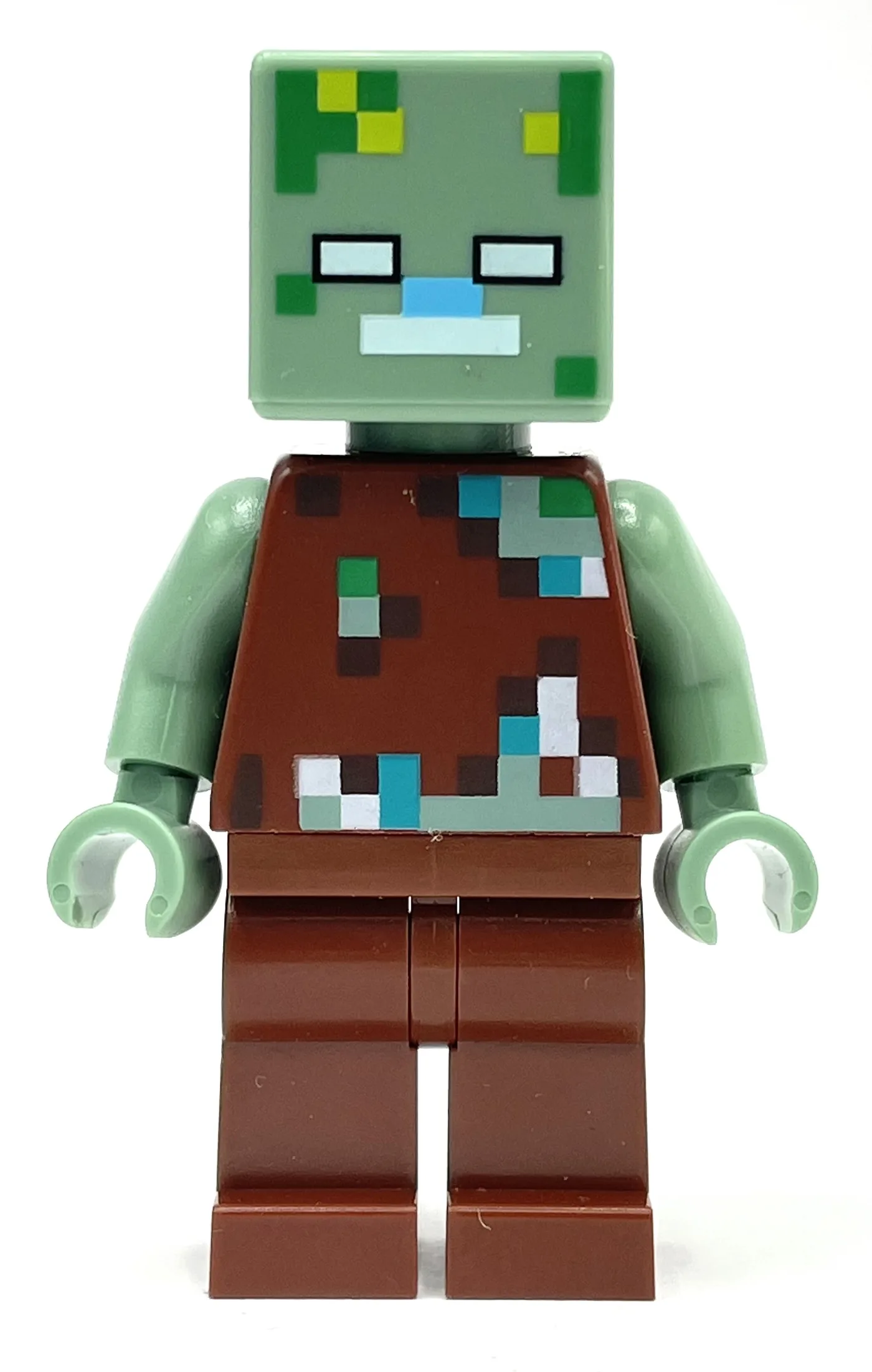 Zombie, Sand Green Head (Drowned) — dans quels sets LEGO ? (fig-010916) | Brick Broker