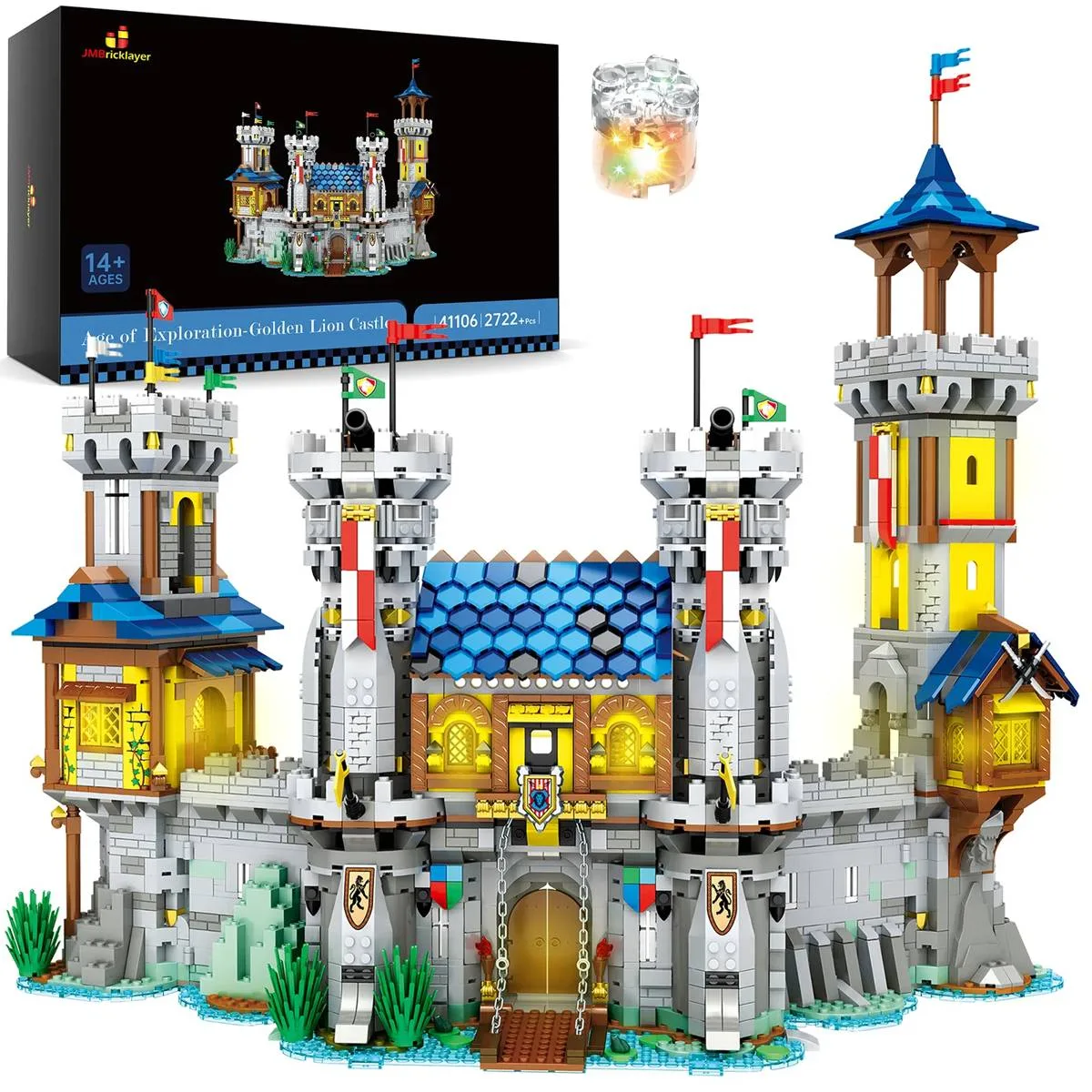 JMBricklayer Ère des découvertes - Château du Lion d'Or (JMB-41106) - prix | Brick Broker