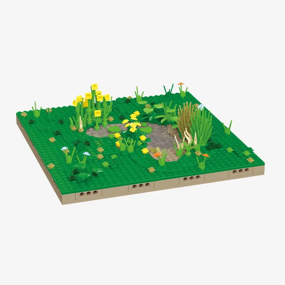 BlueBrixx Système de paysage modulaire - Point d'eau (BB-109718) - prix | Brick Broker