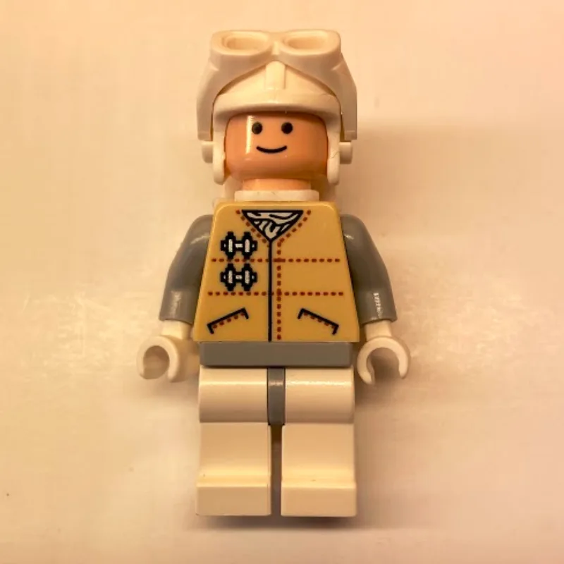 Rebel Trooper in Hoth Uniform, White Hat, Tan… — minifigurine LEGO | Brick Broker