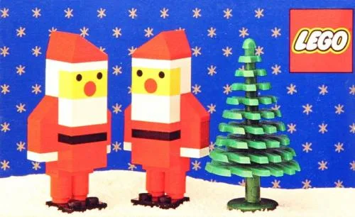 LEGO 245 Deux Pères Noël et un sapin - prix | Brick Broker
