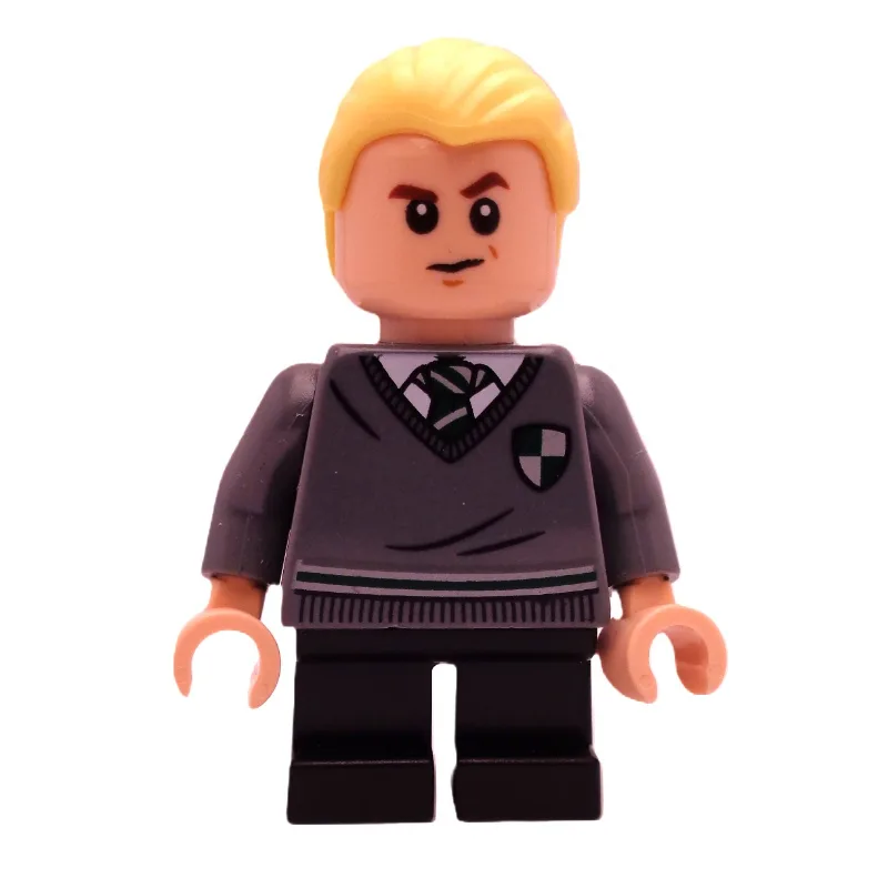 Draco Malfoy, Slytherin Sweater with Crest, S… — minifigurine LEGO | Brick Broker