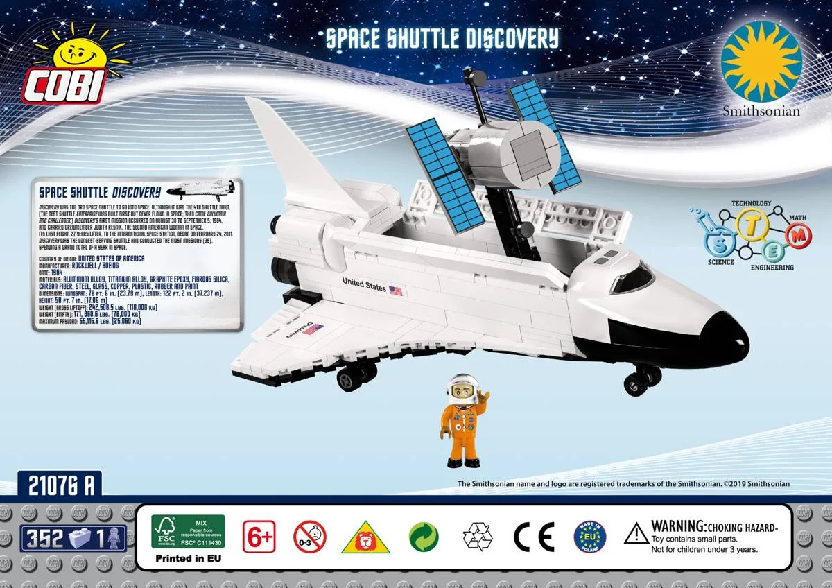 COBI Navette spatiale Discovery (COBI-21076A) - prix | Brick Broker