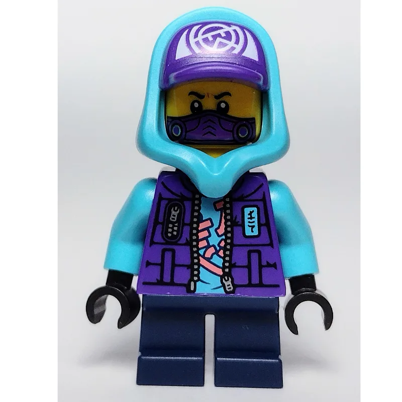 Lil' Nelson, Medium Azure Hood — dans quels sets LEGO ? (fig-012742) | Brick Broker