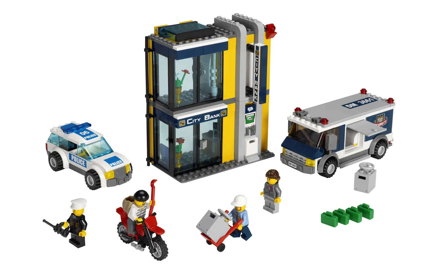 LEGO 3661 Banque et transfert d'argent - prix | Brick Broker