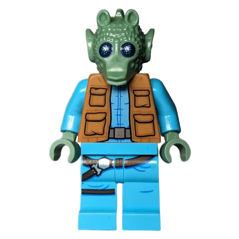 Greedo, Sand Green Skin, Knee Strap — dans quels sets LEGO ? (fig-004311) | Brick Broker