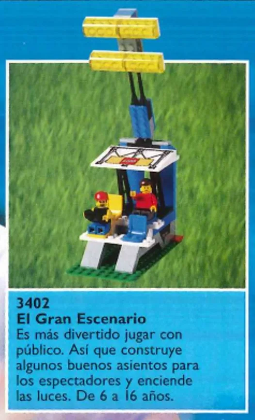 LEGO 3402 Zuschauertribüne mit Lichtern - preis | Brick Broker