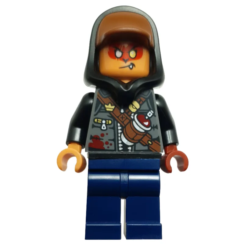Evil Macaque, Cap and Hood — dans quels sets LEGO ? (fig-014554) | Brick Broker