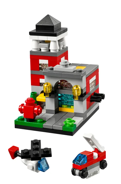 LEGO 40182 Caserne de pompiers Bricktober - prix | Brick Broker