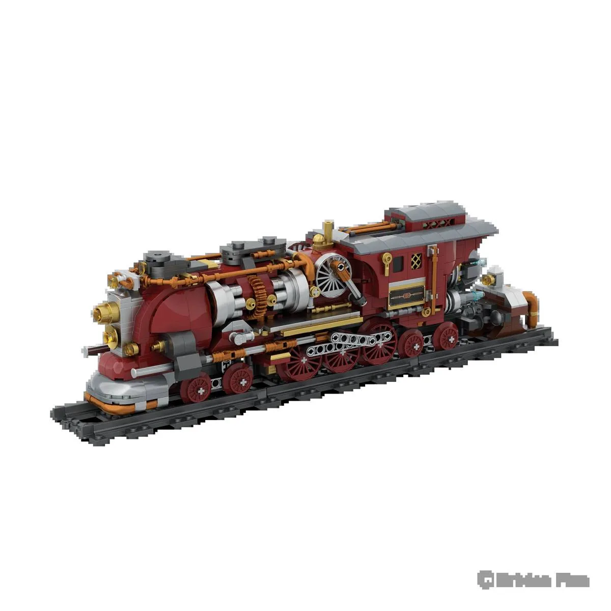 BRIXIES Train volant Steampunk (BRIXIES-222.910) - prix | Brick Broker