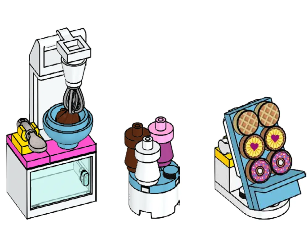 LEGO 562106 La cuisine à biscuits de Stephanie - prix | Brick Broker