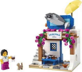LEGO 40908 – Restaurants of the World : Grèce, cadeau offert à l'achat | Brick Broker