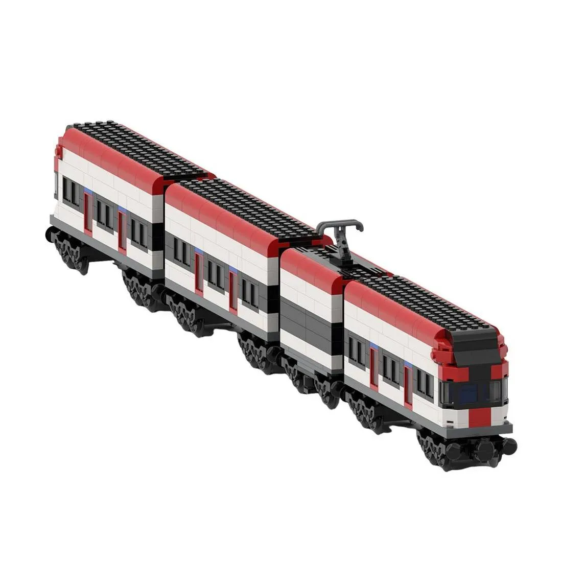 LesDiy Train électrique suisse - Statique (LESDIY-3528411) - prix | Brick Broker