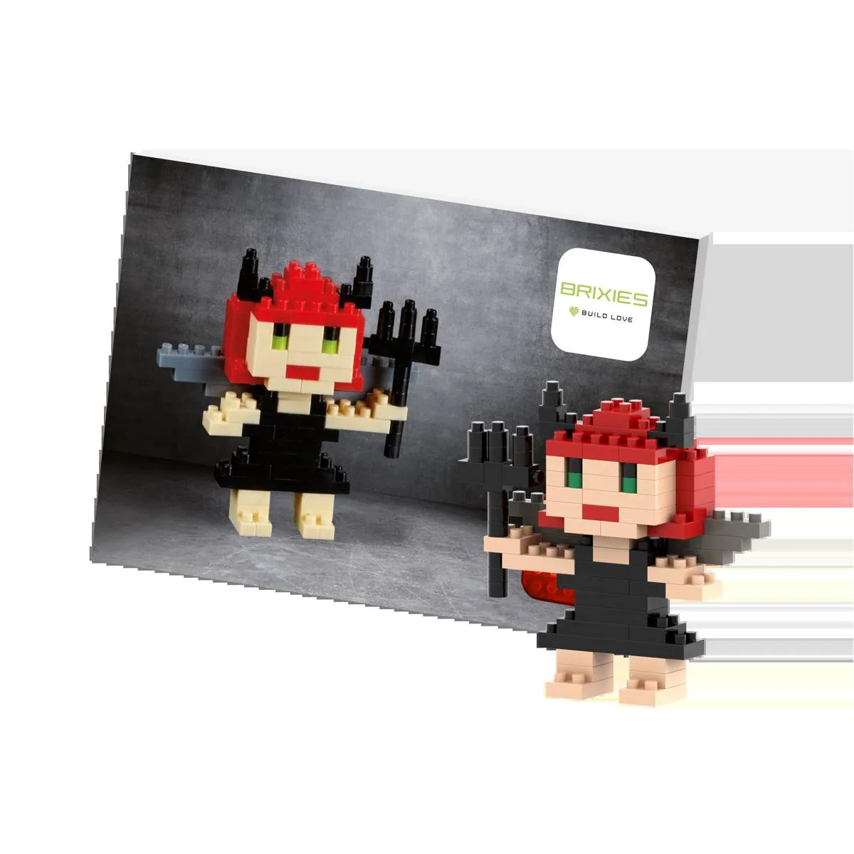 BRIXIES Carte postale - Diable (BRIXIES-220.026) - prix | Brick Broker