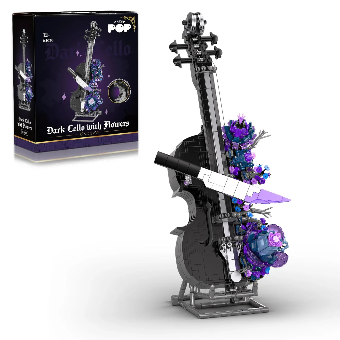 Jaki Violoncelle gothique et fleurs (JAK-KJ030) - prix | Brick Broker