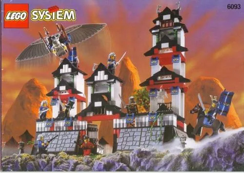 LEGO 6093 Forteresse Ninja Volante - prix | Brick Broker