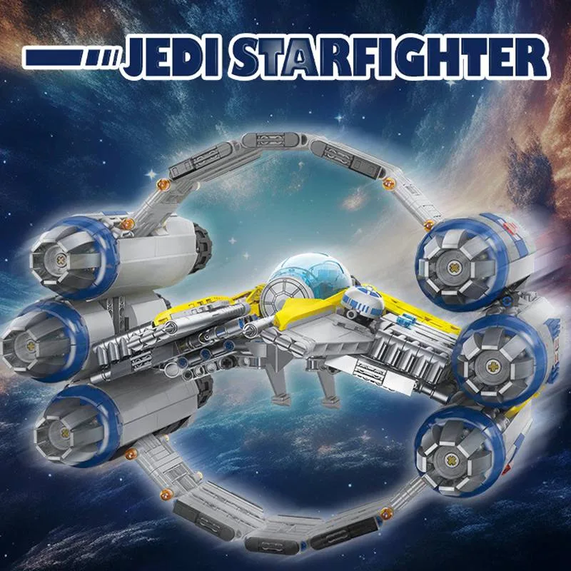 JIESTAR Chasseur stellaire Jedi (JS-JJ9125) - prix | Brick Broker