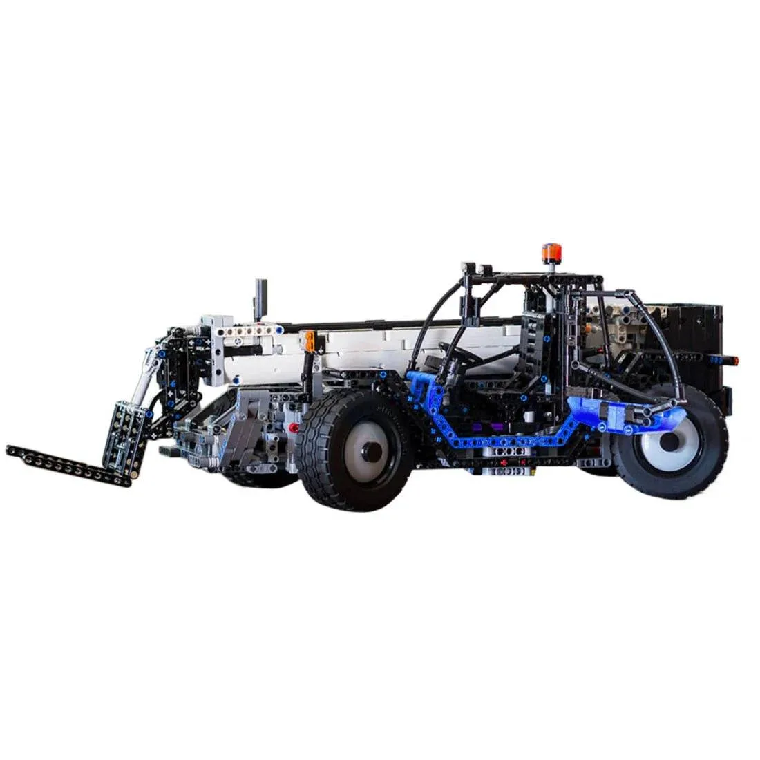 LesDiy Sets de bulldozer et chariot élévateur de chantier - Version interrupteur double électrique bleu (LESDIY-2901482) - prix | Brick Broker