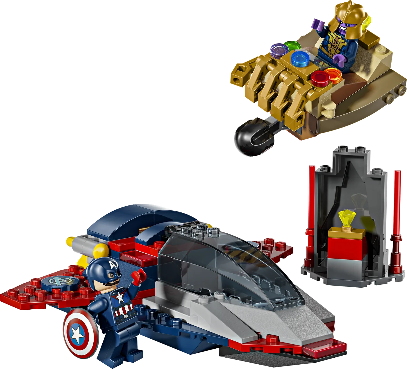 LEGO 76319 Captain America contre Thanos - prix | Brick Broker