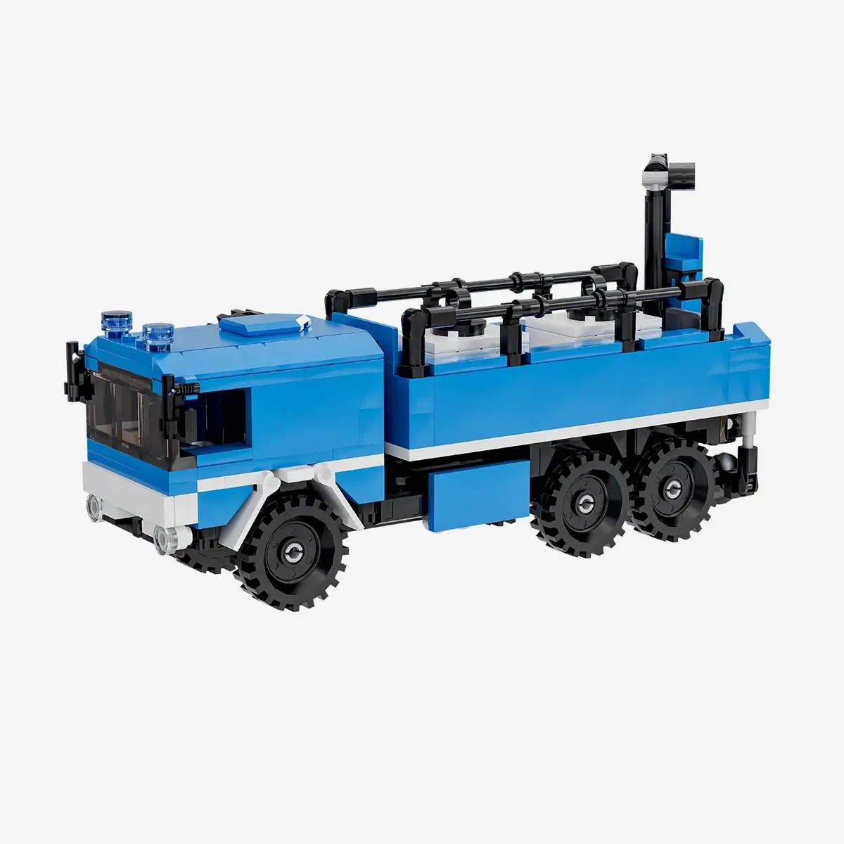 BlueBrixx Camion du THW avec grue de chargement (BB-109349) - prix | Brick Broker