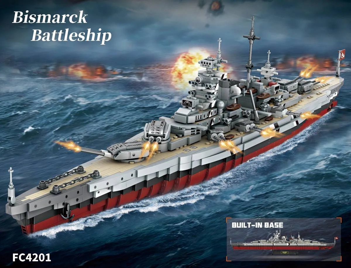 Forange Bismark Battleship (FOR-FC4201) - prix | Brick Broker