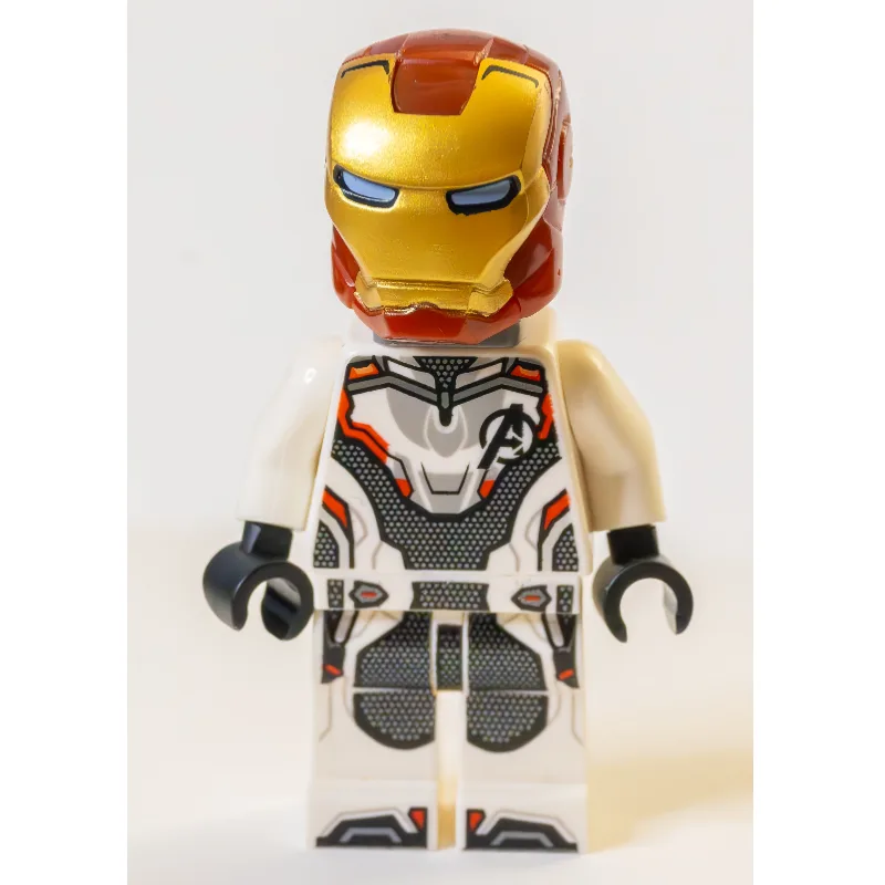 Iron Man, White Advanced Tech (Quantum) Suit… — minifigurine LEGO | Brick Broker