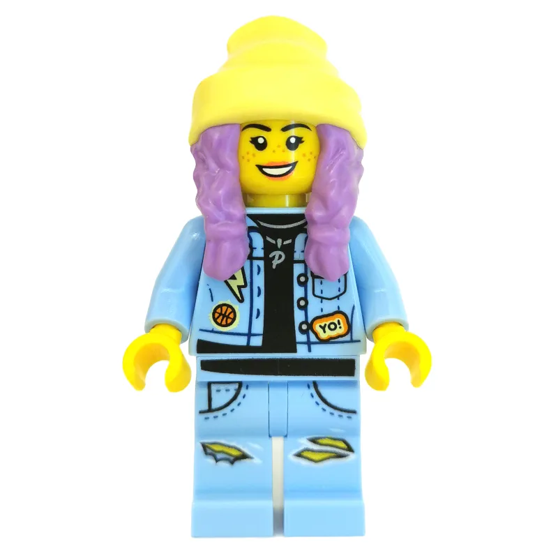 Parker L. Jackson, Bright Light Blue Denim Ja… — minifigurine LEGO | Brick Broker