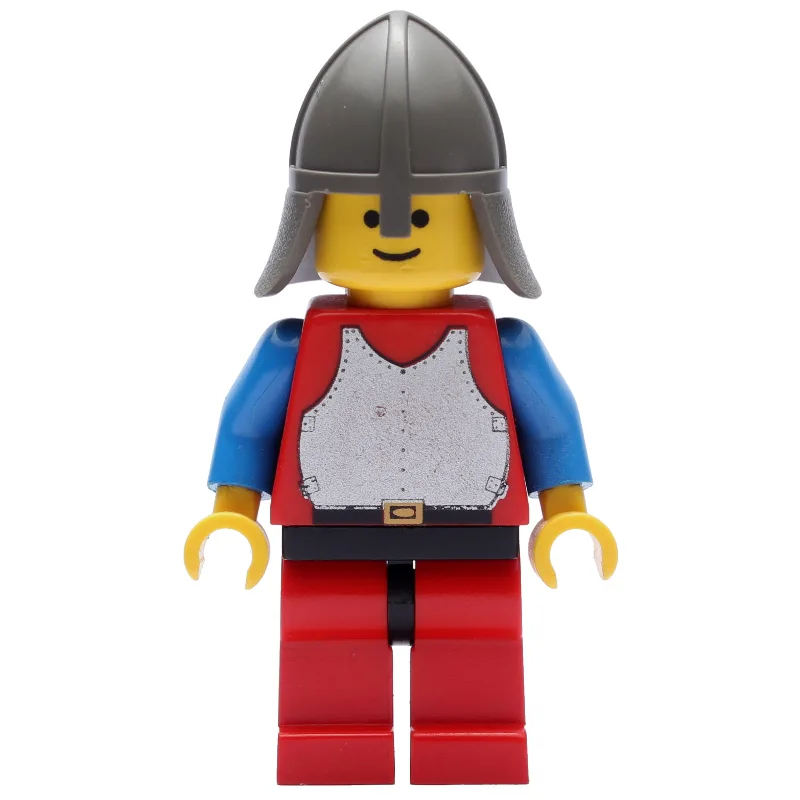 Knight (Breastplate on Red) - Red Legs, Neck-… — minifigurine LEGO | Brick Broker
