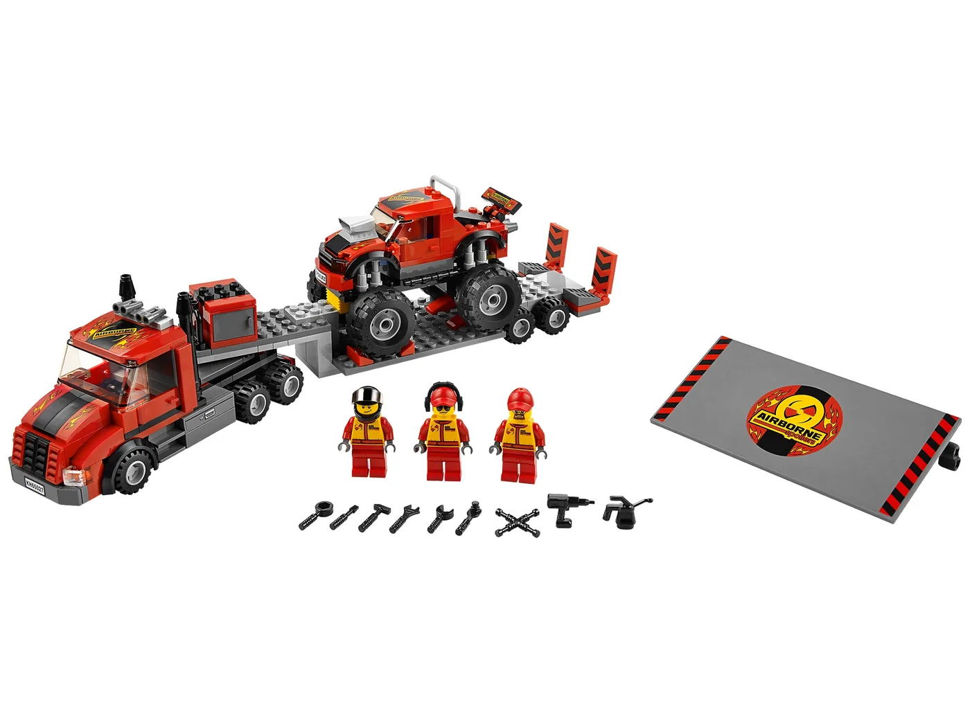 LEGO 60027 Transporteur de Monster Trucks - prix | Brick Broker