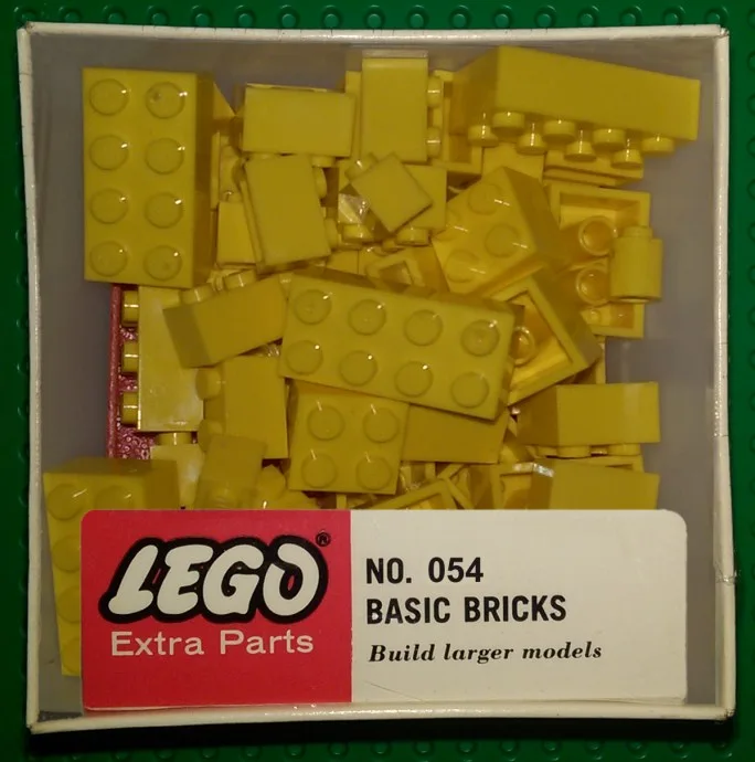 LEGO 054 Briques de base assorties - Jaune - prix | Brick Broker