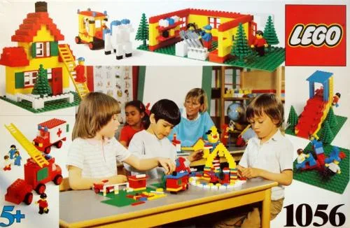LEGO 1056 Pack École Basique - 773 éléments avec manuel de l'enseignant - prix | Brick Broker